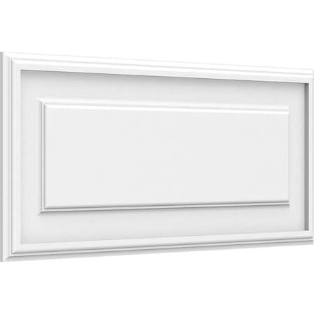 Ekena Millwork Legacy Raised Panel Decorative Wall Panel, 28"W x 12"H x 5/8"P WALP28X12X062LEG